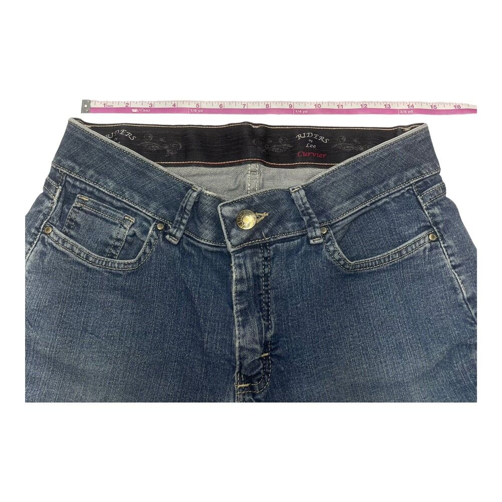 Casual Comfy Lee Riders Curvier Jeans Women’s Size 10 Petite - Picture 5 of 8